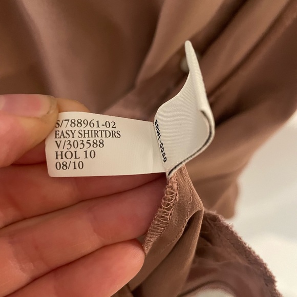 Vintage Banana Republic Silk Drop waist Mini Dress Size 2 - Picture 9 of 9